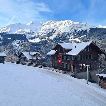 Traditional Chalet In Wengen - Top Floor Daire Dış mekan fotoğraf