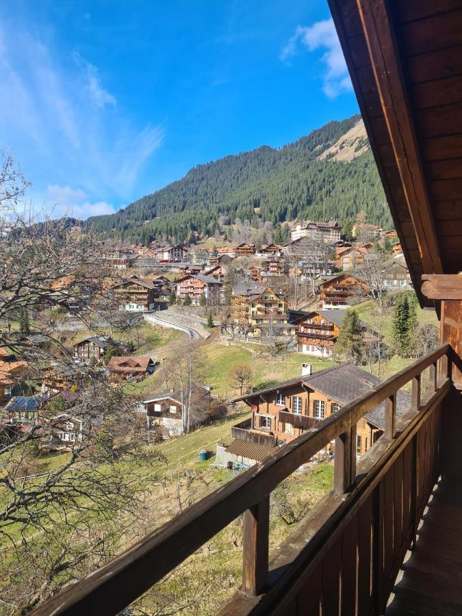 Traditional Chalet In Wengen - Top Floor Daire Dış mekan fotoğraf