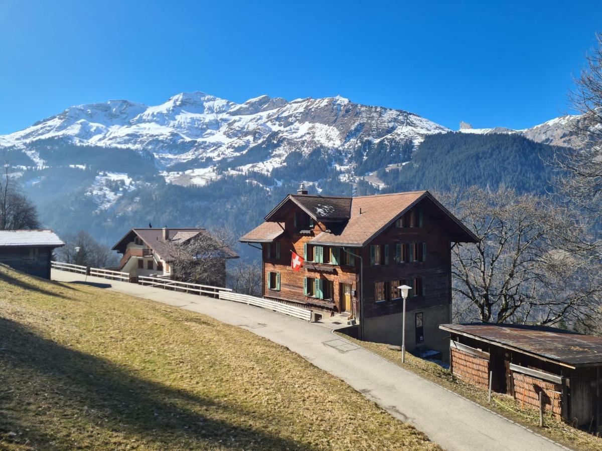 Traditional Chalet In Wengen - Top Floor Daire Dış mekan fotoğraf