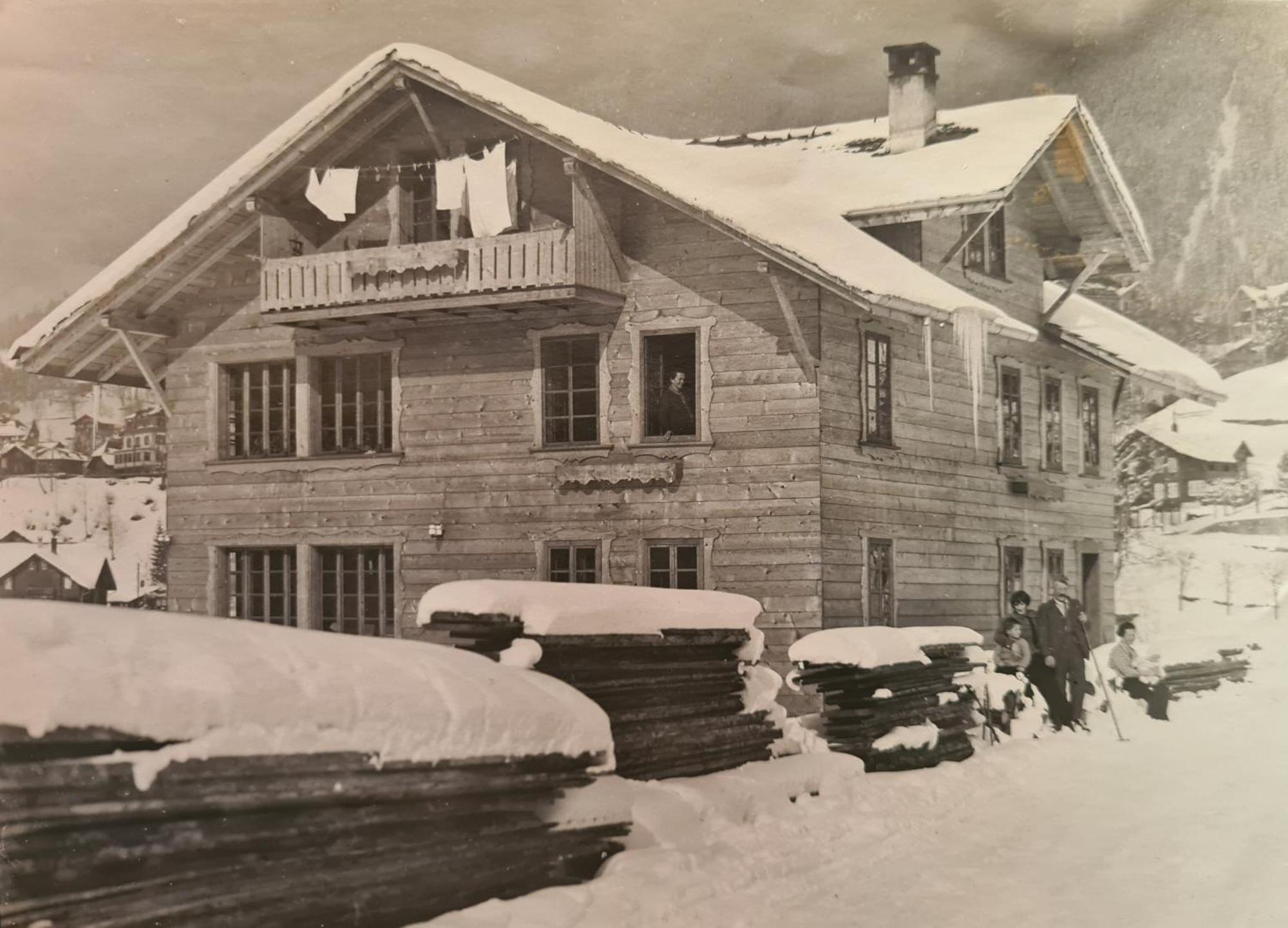 Traditional Chalet In Wengen - Top Floor Daire Dış mekan fotoğraf